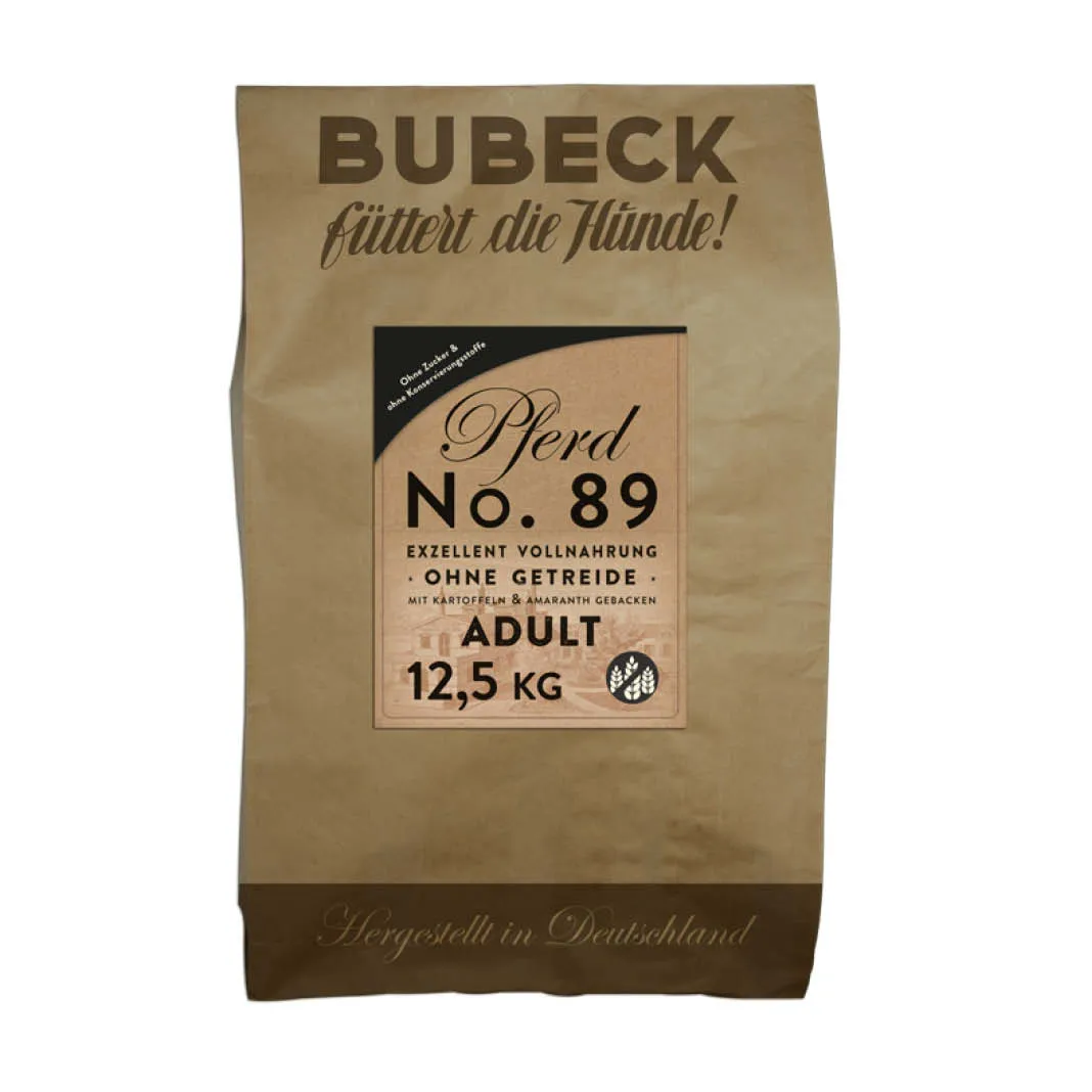 No. 89 Pferdefleisch - getreidefrei - Trockenfutter